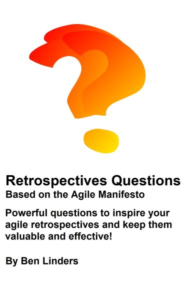 Agile Manifesto Retrospectives Questions Cards - Product cover