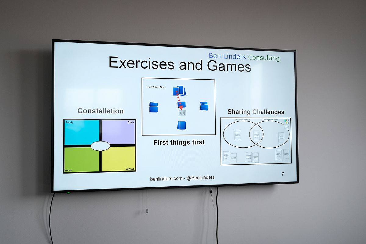 Photo taken at a workshop at FlowCon France by Jean Ricardo