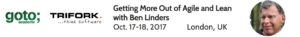 Read more about the article Workshop Getting More out of Agile and Lean in London