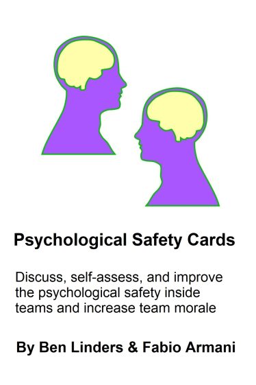 Psychological Safety cards Ben Linders product cover