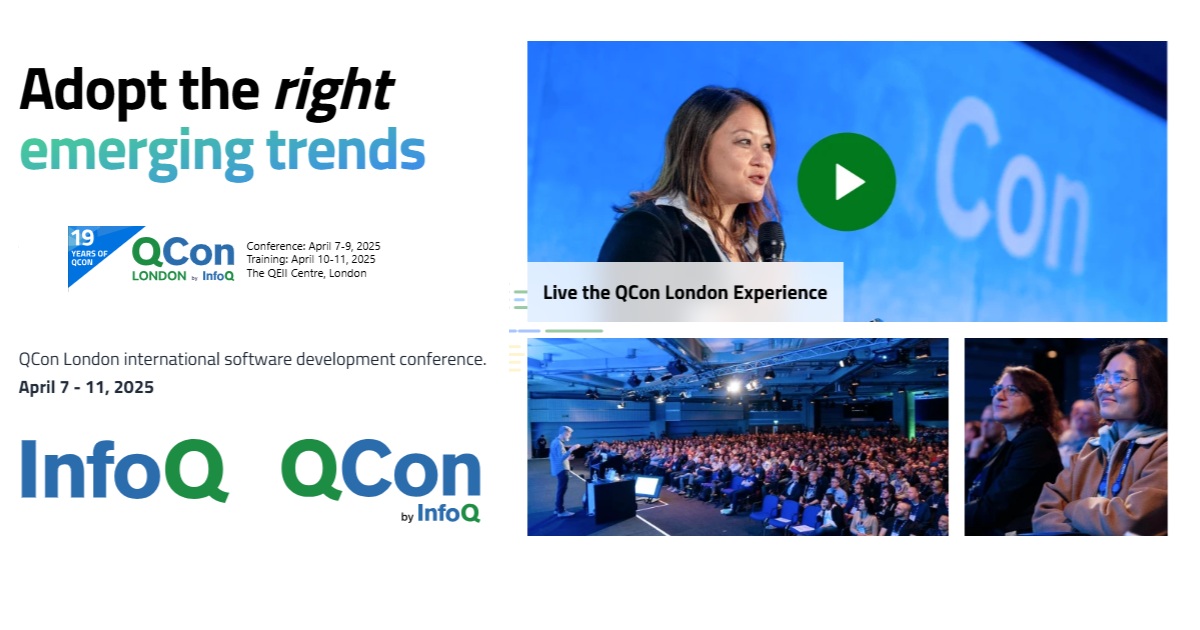 QCon London 2025 Banner