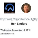 Workshop Improving Organizational Agility in Athens