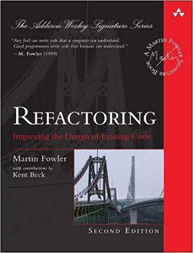 Book Cover: Book: Refactoring