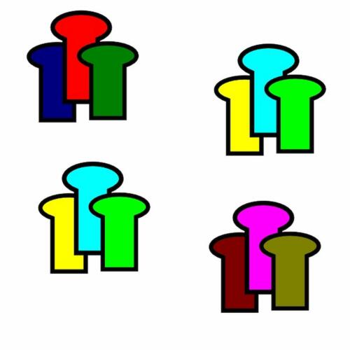 With an open space, people form groups around topics that matter to them, to share and learn from each other.