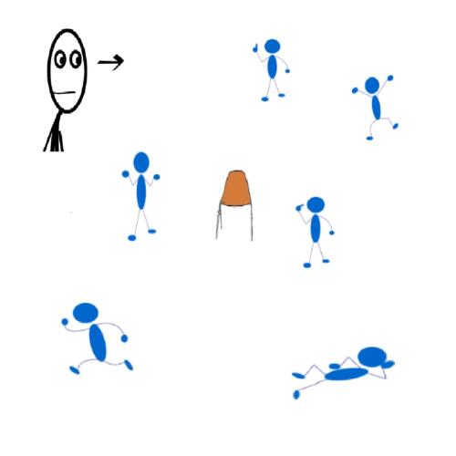 A constellation exercise can be used to visualize what’s happening in a team, taking a systemic view.