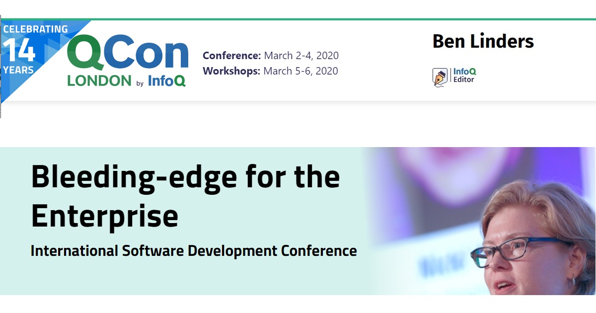 Qcon London 2020 Ben Linders