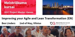 Read more about the article Masterclass on Improving the Agile and Lean Transformation in Lithuania